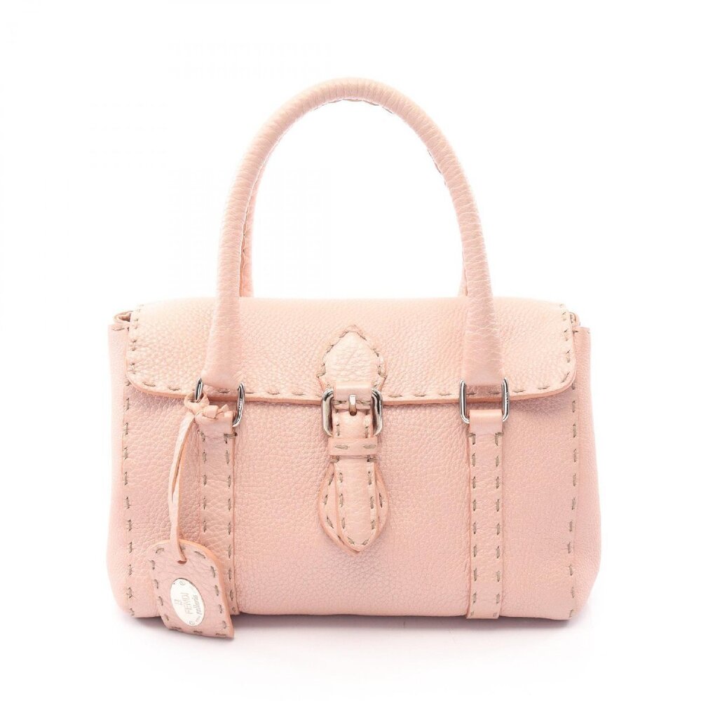 Fendi Selleria Linda Leather Handbag